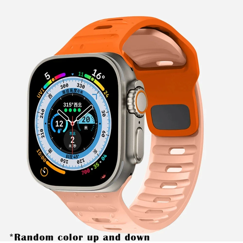 Luminous Soft Silicone Watch Strap Bracelet