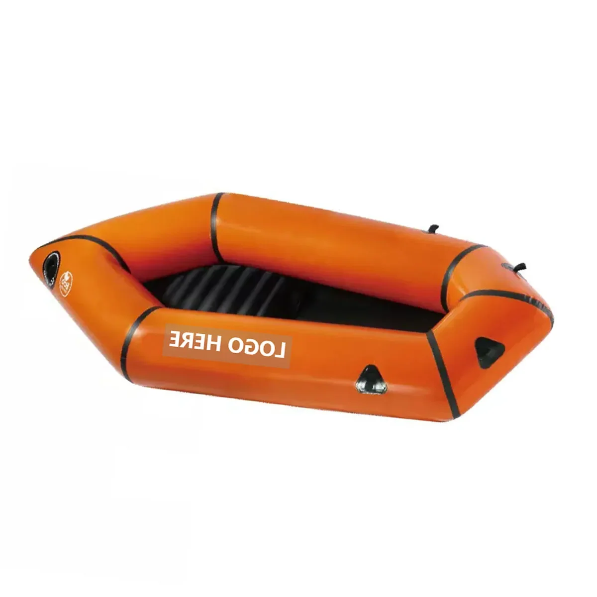 2 man ocean canoe/kayak kayak rowing boat self inflating life raft ponton boat new