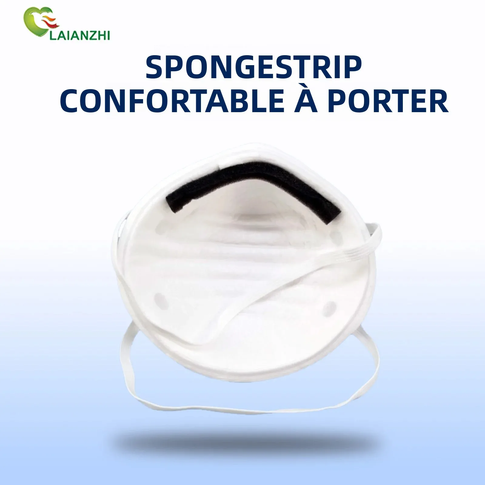 Lot de 20 masques FFP2 blancs certifiés CE - LAIANZHI
