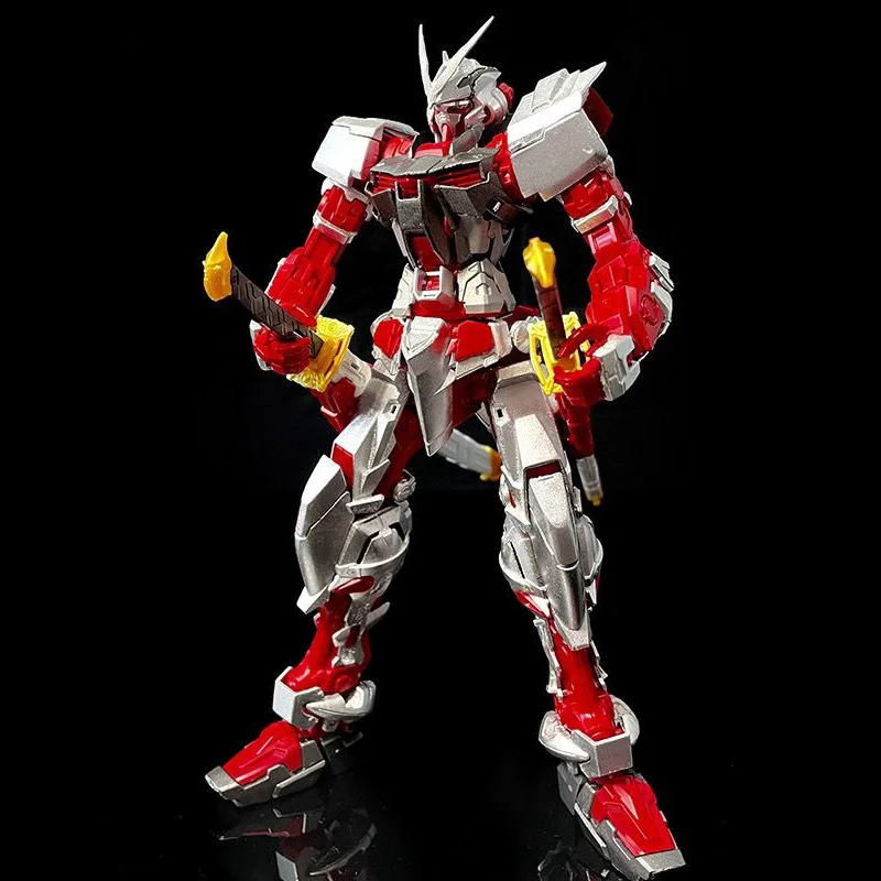 

MG 1/100 MBF-P02 темно-красная рамка металлическая Броня модифицированные аксессуары Сборная модель экшн-игрушка Фигурки Рождественские подарки