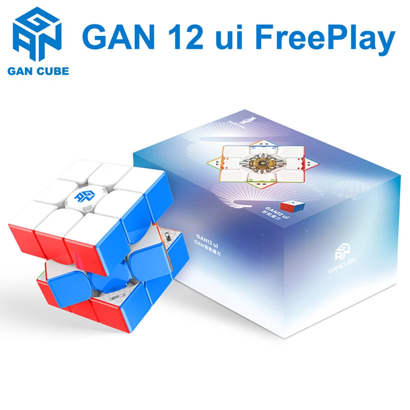 GAN12 Ui FreePlay Ai Smart Magnetic Magic Cube 3x3x3 Professional 