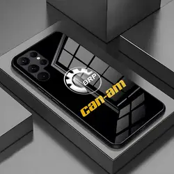 Can Am Team Glass Back Phone Case - Premium Protection Cover for Samsung s22plus (Z1)