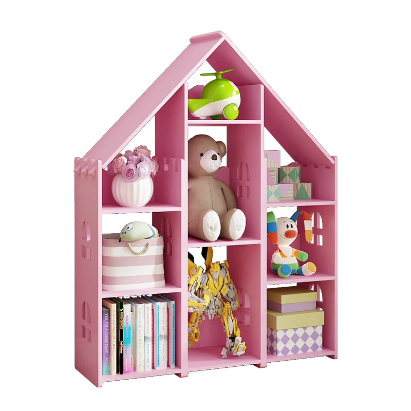 Children's bookshelf simple modern room creative reading corner locker