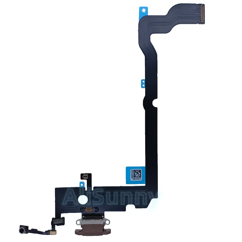 Charging Port Flex Cable iPhone X 8 Plus 8G XS XR 11 USB Dock Connector Charger Microphone Repair Parts 10pcs