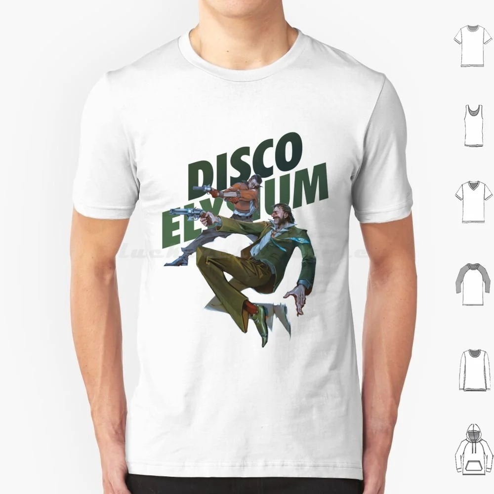 Garantito Che Tu Sia Soddisfatto Maglietta Essenziale Di Grandi Dimensioni 100% Cotone Discoteca Elysium Disco Elysium Gioco Kim Kitsuragi Rpg