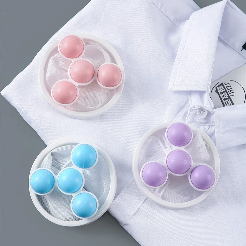 Washing Machine Filter Bag Reusable Mesh Laundry Ball Floating Lint Hair Catcher Pet Hair Remove Dirt Collection Cleaning Tools