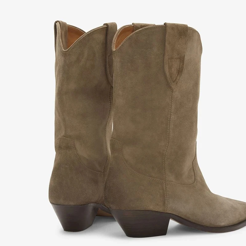 ALIAS MAE 2024 New Women's Short Boots Master Quality Suede