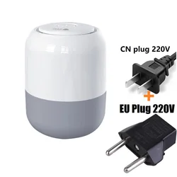 Compact Electric Vacuum Pump and Space Saver for Clothes and Food Storage (EU Plug 220V)