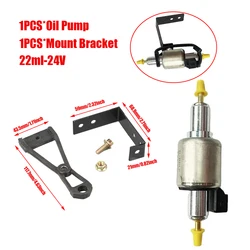 Universal Diesel Heater Oil Pump, 12V/24V, 22ml/28ml Capacity (YBZJ - 22ml - 28V)