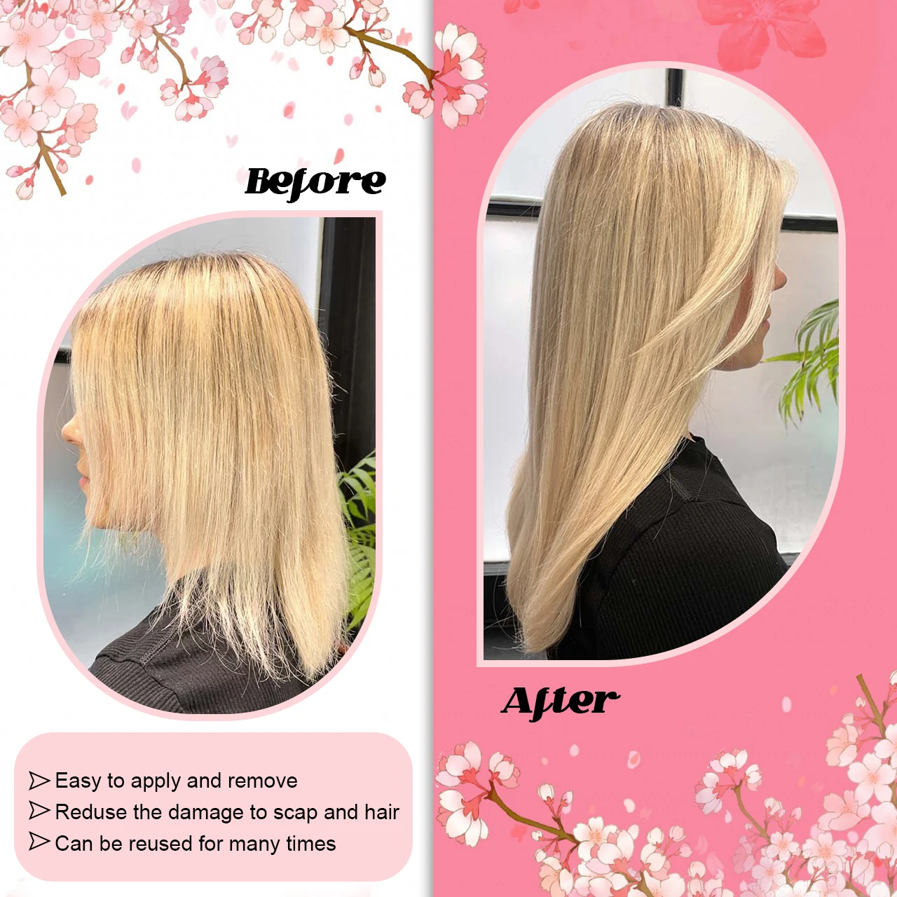 Senmy I Tip Hair Extensions Prebonded Human Hair Extensions Natural Straight Balayage Itip Human Colored