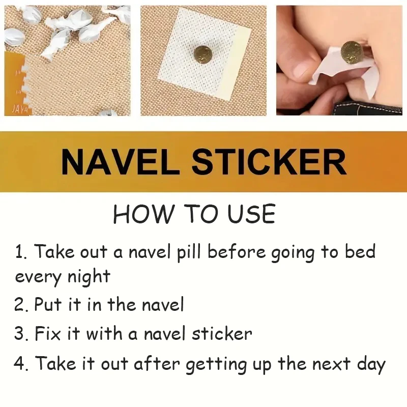 30-60PCS Honey Belly Toning Pill Fast Burning Fat Lymphatic Improve Stomach Best Body Shaping Patches Belly Slimming Stickers