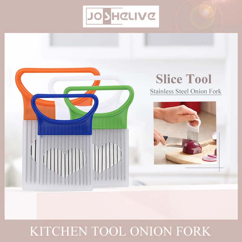 Onion Tomato Holder Hand Held Easy Slicer Cutter Aid Potato Fruit Vegetable Tools Kitchen Accessories vegetable slicer fruit slicer onion slicer holder onion slicer food slicer potato slicer