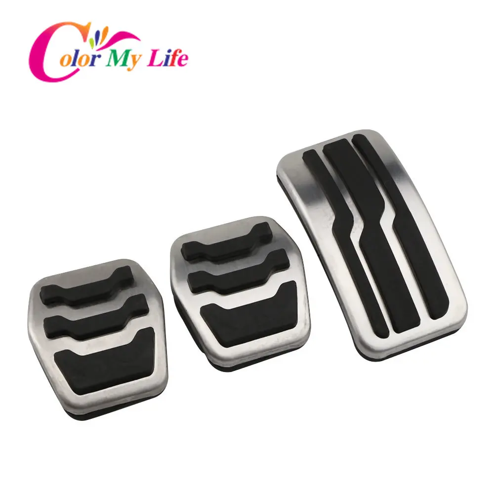 Car Accessories Car Pedals Pedal Cover Stainless Steel Pedal Cover For Ford Focus 2 3 4 MK2 MK3 MK4 RS ST 2005-Kuga Escape 2009 -