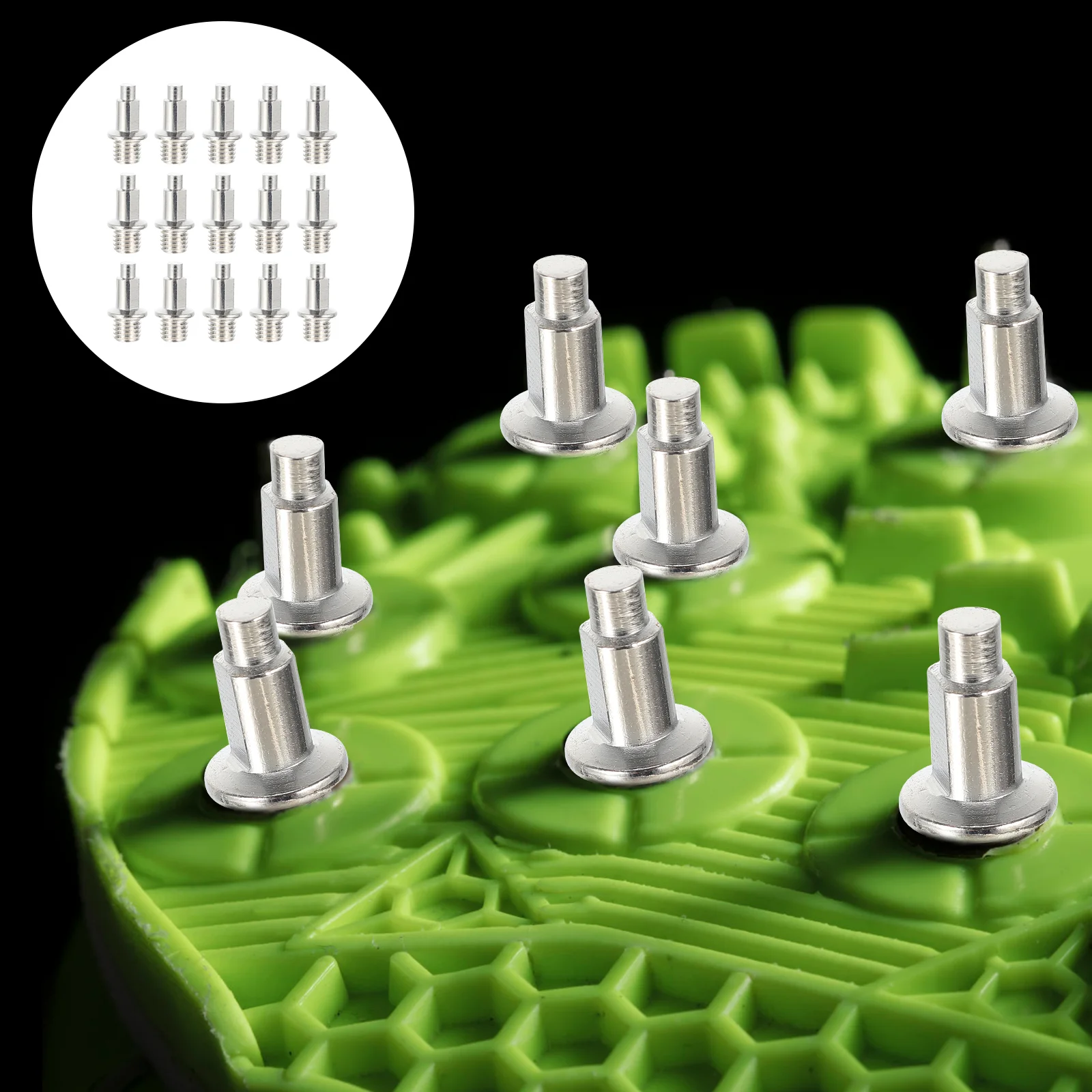 

32 Pcs Spikes Accessories Shoes Nail Metal Nails Stainless Steel Baseball Anti-skid Sole for