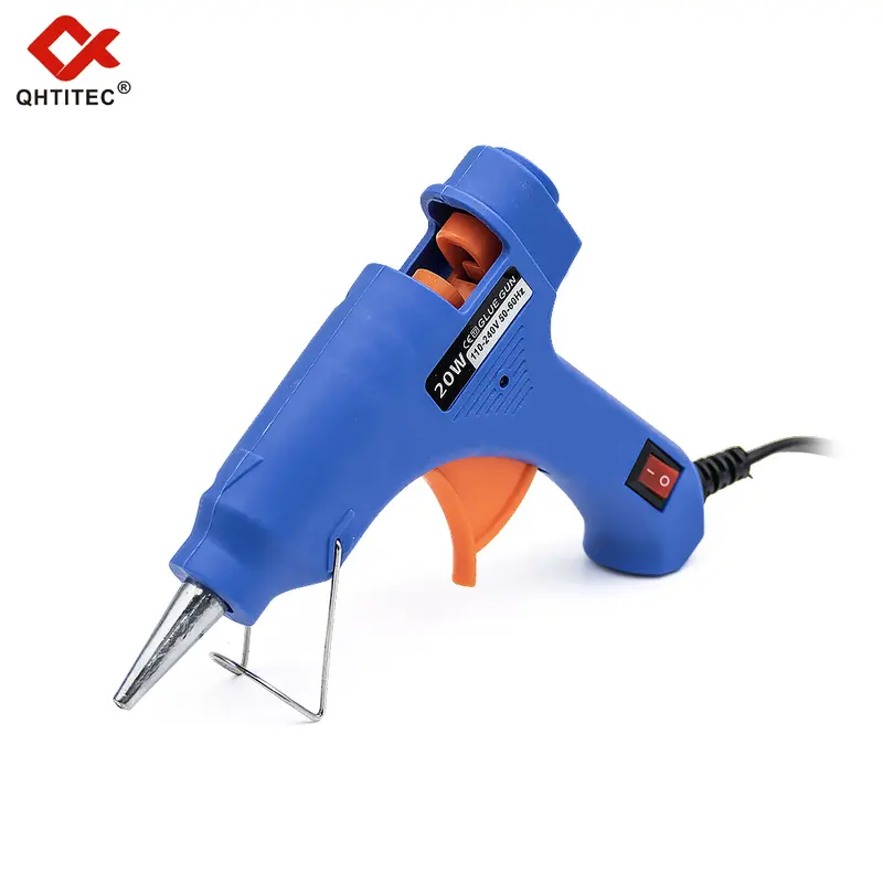 JCD 20W Hot Melt Glue Gun DIY Mini Household Industrial Guns Heat Temperature Electric Repair Tool with 20Pcs 7mm Glue Sticks - Image 7