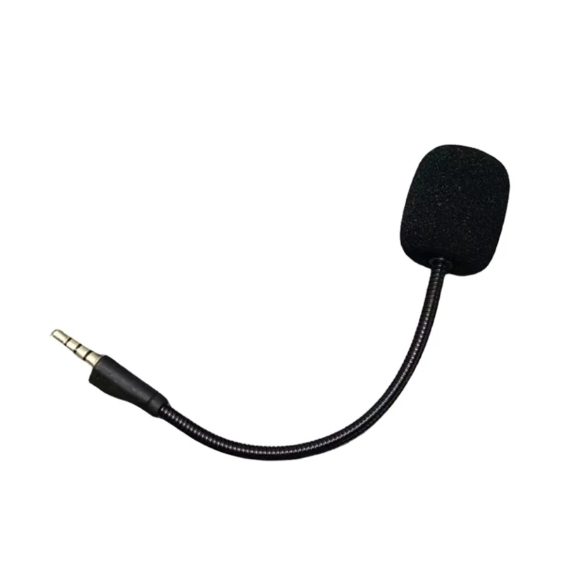 

Immersive Gaming Replacement 3.5mm Gaming Boom Microphone for Arctis 1 Headset Windproof Cover Mics Clear Communications