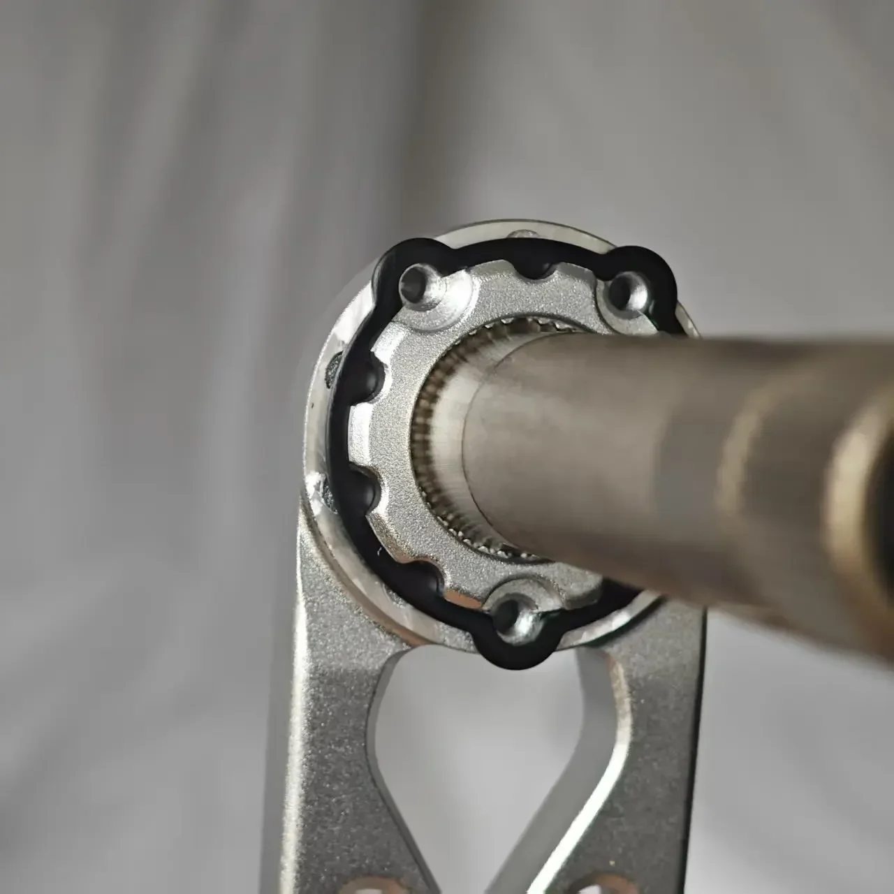 Premium Aluminum Alloy Crank Washer, 2MM Thickness, for Optimal Chainwheel Adjustment