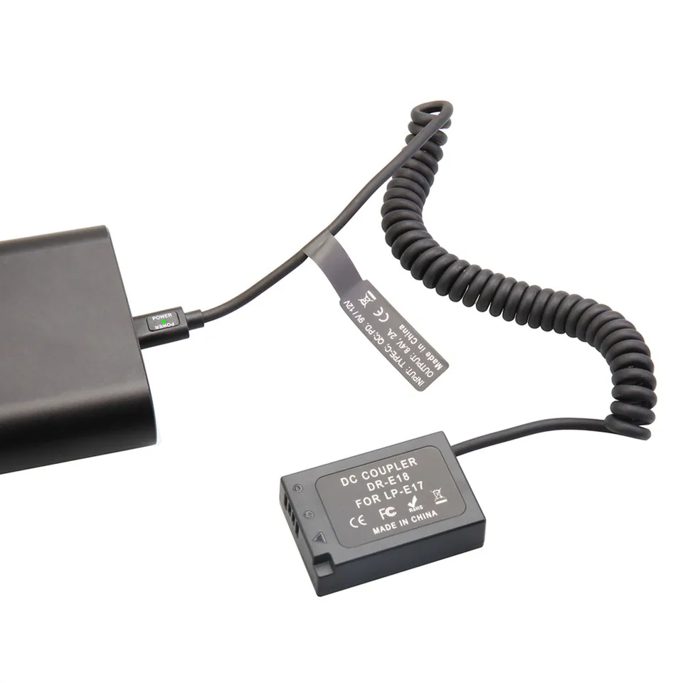 キヤノンeosr100,rp,77d,850d,kiss x10i,x9i,x8i,LP-E17用のDR-E18