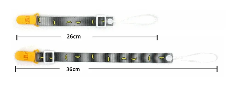 Pacifier clip Baby Pacifier Clip Kids Soother Anti-lost Chain Adjustable Teethers Toys Babies Stroller Accessories Holder Strap Attache Tetine