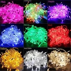 Waterproof Outdoor Home 10M 20M 30M 50M 100M LED Fairy String Lights Christmas Party Wedding Holiday Decoration Garland