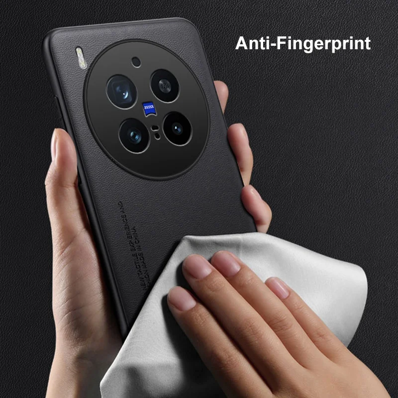 Luxury PU Leather Shockproof Phone Case - Full Protection Back Cover