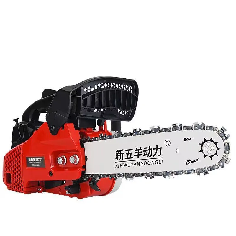 12 Inch Portable Gasoline Saw Household Moso Bamboo Saw Logging Can Handheld Logging Branch Cutting Tool Chainsaw