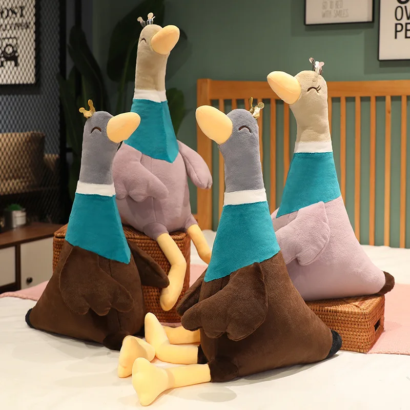 

Игрушка плюшевая цветная в виде утки, 57 см