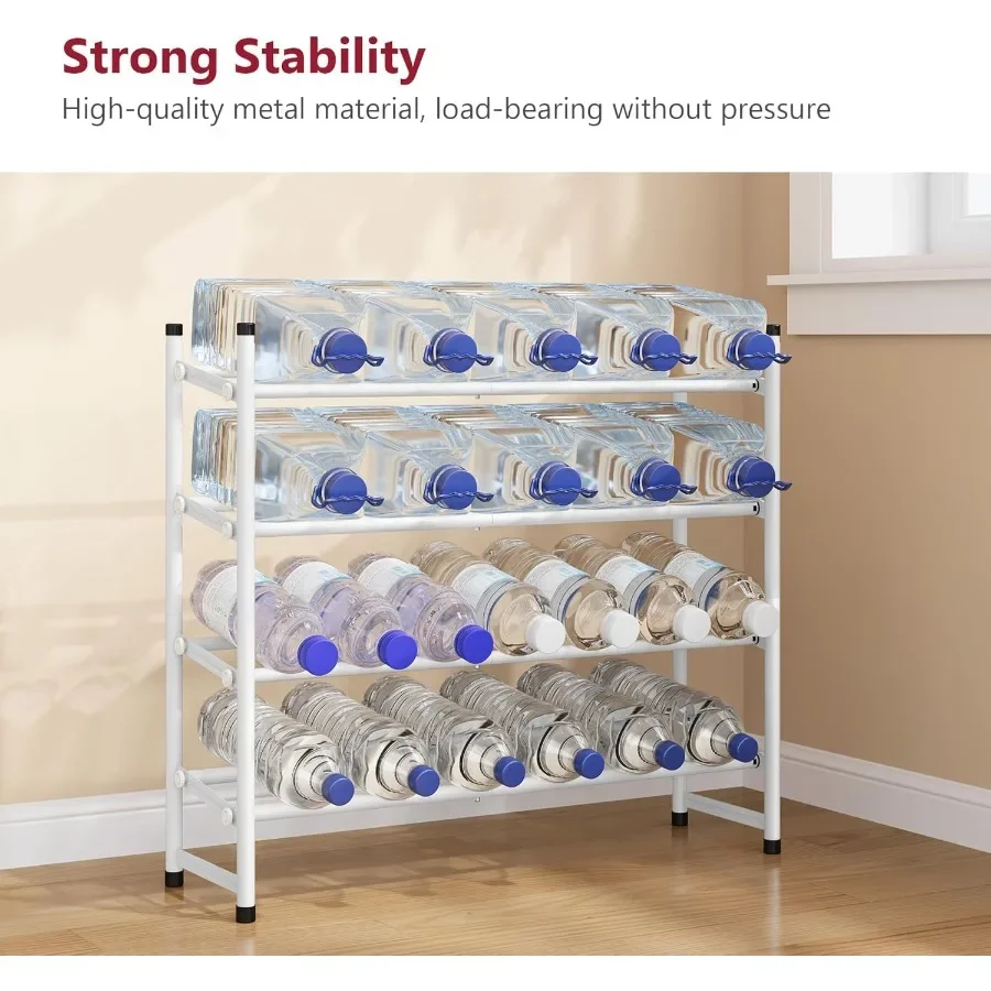 Expandable Shoe Rack for Closet 4 Tier 2941Adjustable Stackable Shoe Shelf Storage Metal Shoe Rack Organizer for Front Door Ent