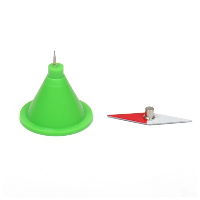 Rhombus Small Magnetic Needle Physics Teaching Tool Physical Experiment Tool Easy To Use For School Laboratory 10 Pieces