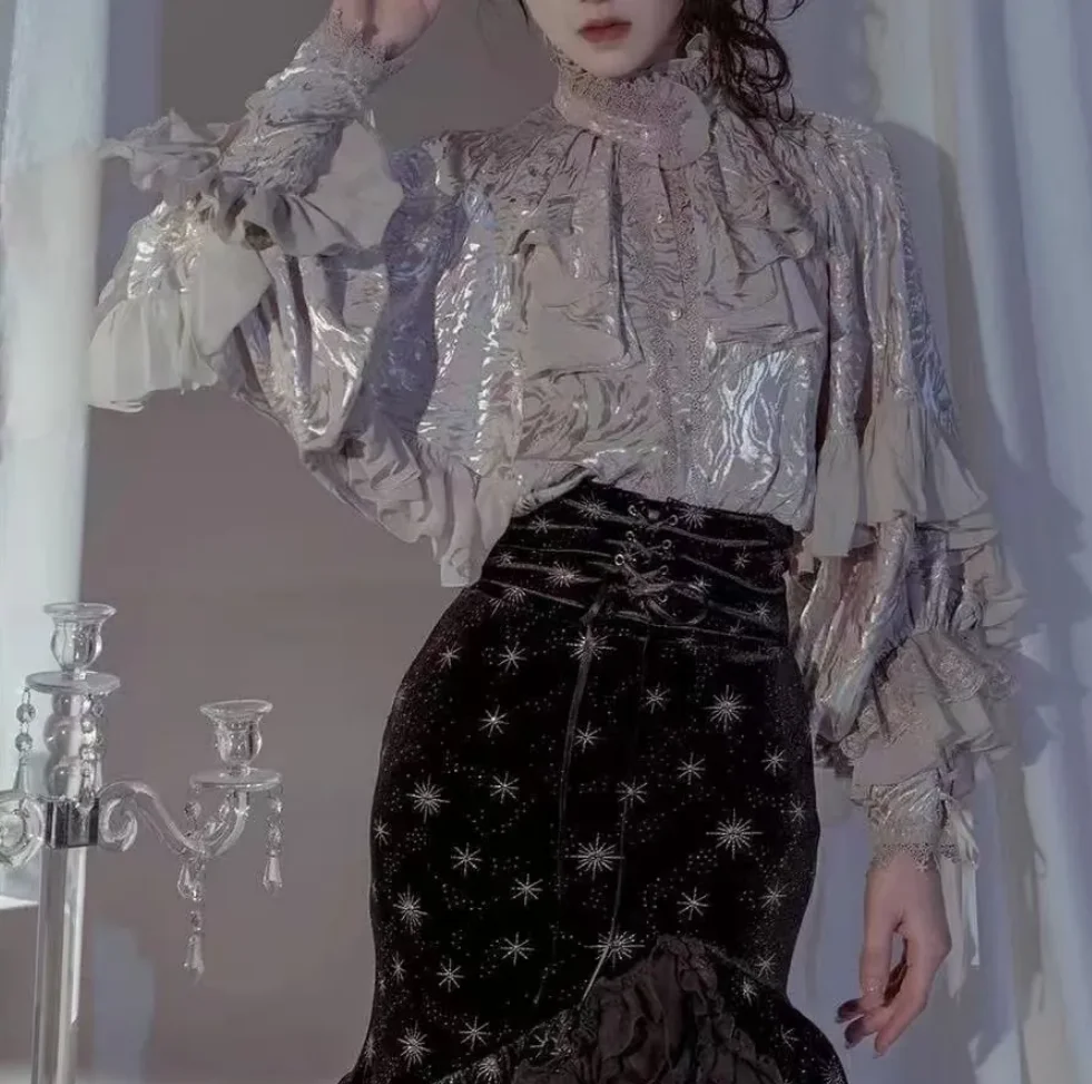 Kawaii Lolita Lace Blouse 2