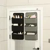 Hanging Bag Foldable Space Saving Non-woven Fabric Multi-layers Storage Bags Wall Mount Multifun-ctional Storage Hanging Bags 2
