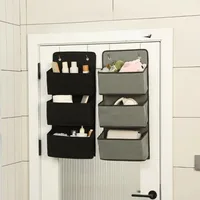 Hanging Bag Foldable Space Saving Non-woven Fabric Multi-layers Storage Bags Wall Mount Multifun-ctional Storage Hanging Bags 2