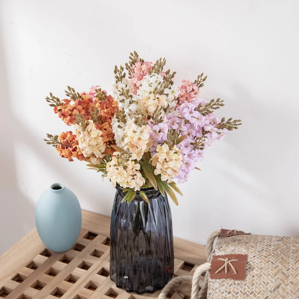 

Simulation Wind Chimes Home Living Room Table Decoration Wedding Props Fake Artificial Flower Plastic Lily of The Valley