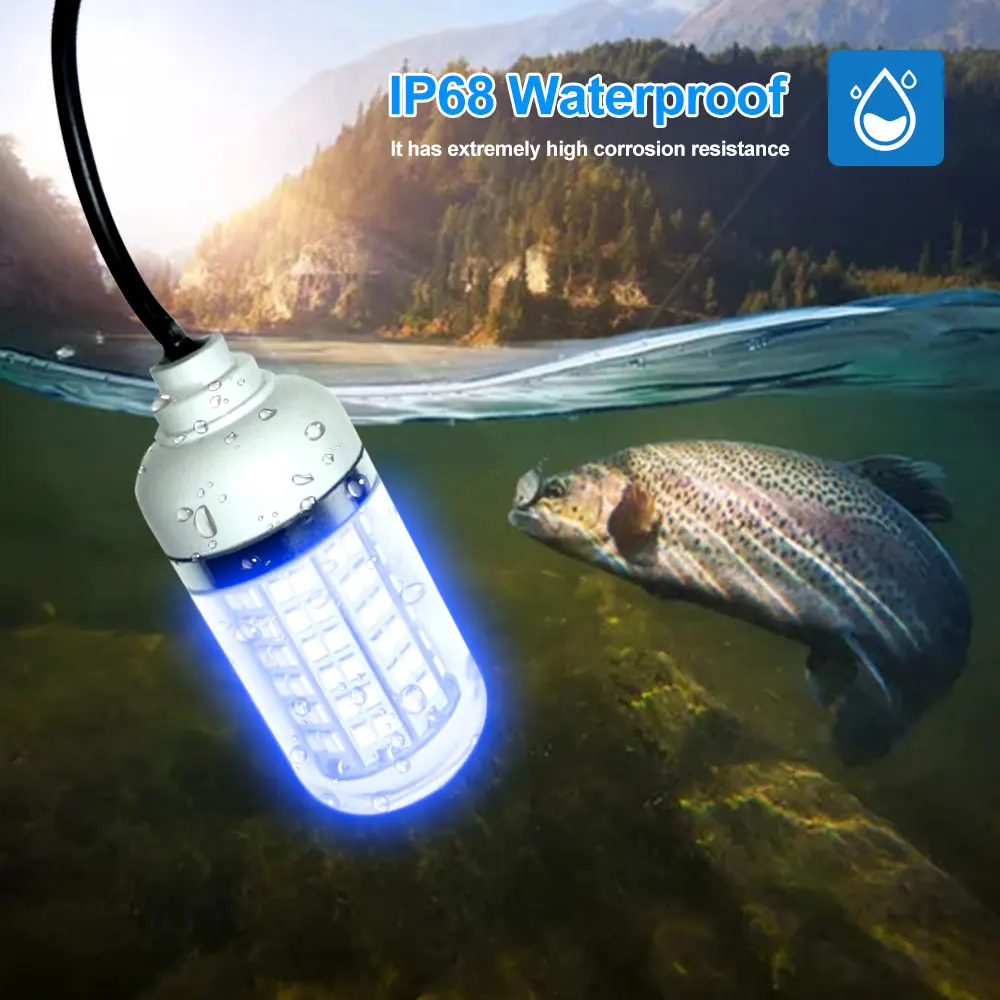 BESPORTBLE Lumière De Pêche Sous-marine De Nuit LED Leurre De Pêche