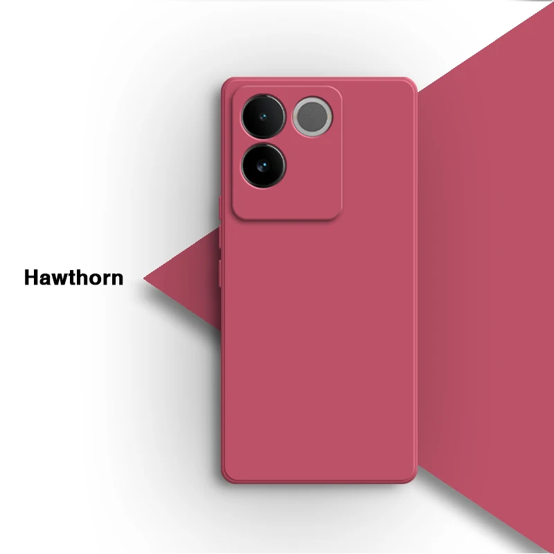 Enhanced Liquid Silicone Shockproof Phone Case with Global Lens Protection