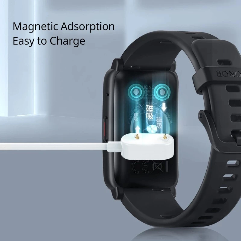 HUAWEI-60CM USB 충전 케이블 휴대용 화웨이 키즈 시계 4X, Huawei Watch Fit Huawei Band 6/Pro Honor Band 6/Honor Watch ES