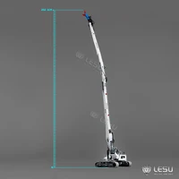 RTR LESU 960 RC Hydraulic Excavator LR960 Heavy Duty 1/14 Demolition Machine Digger Remote Control Construction Vehicles Model 2
