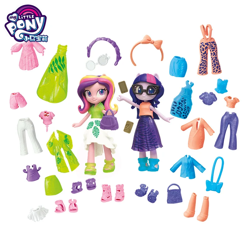 Hasbro Kit aksesori boneka gaun Mode Anak perempuan Equestria
