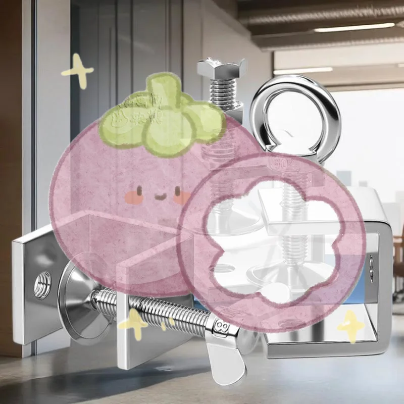 아연 도금 탄소강 타이거 클램프 다양한 형태 개방 높이 20-130MM 두꺼운 소재 고정 장치 클램핑 장치