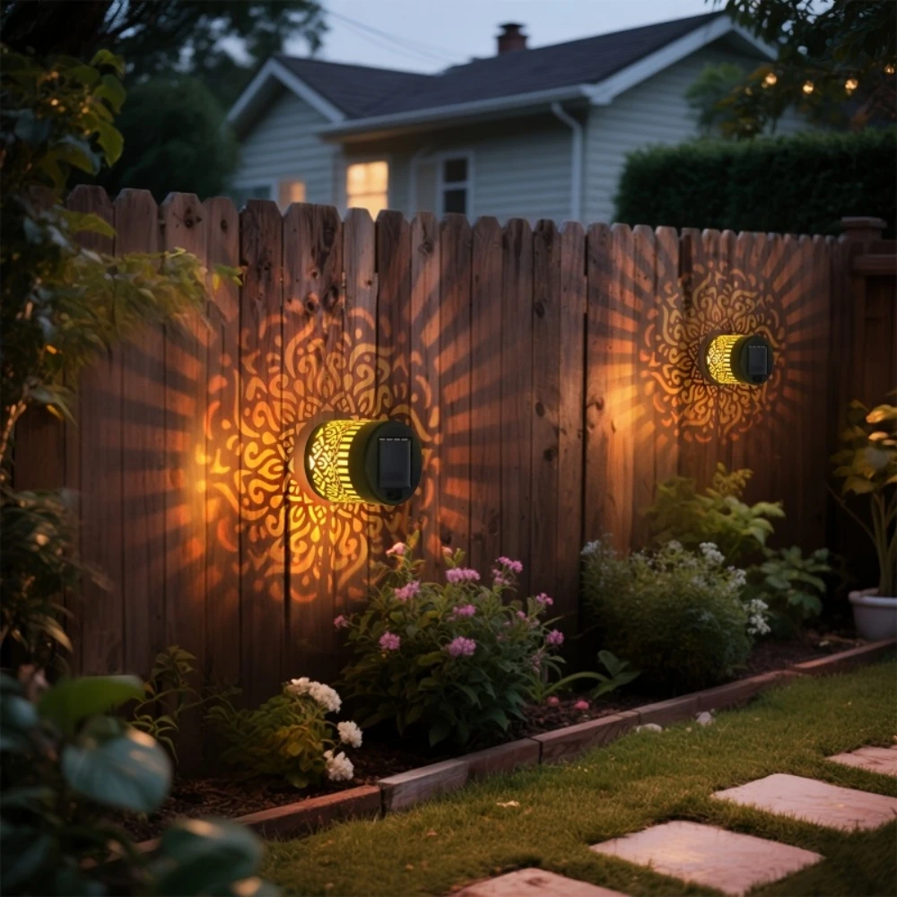 Lampe projecteur Mandala en situation