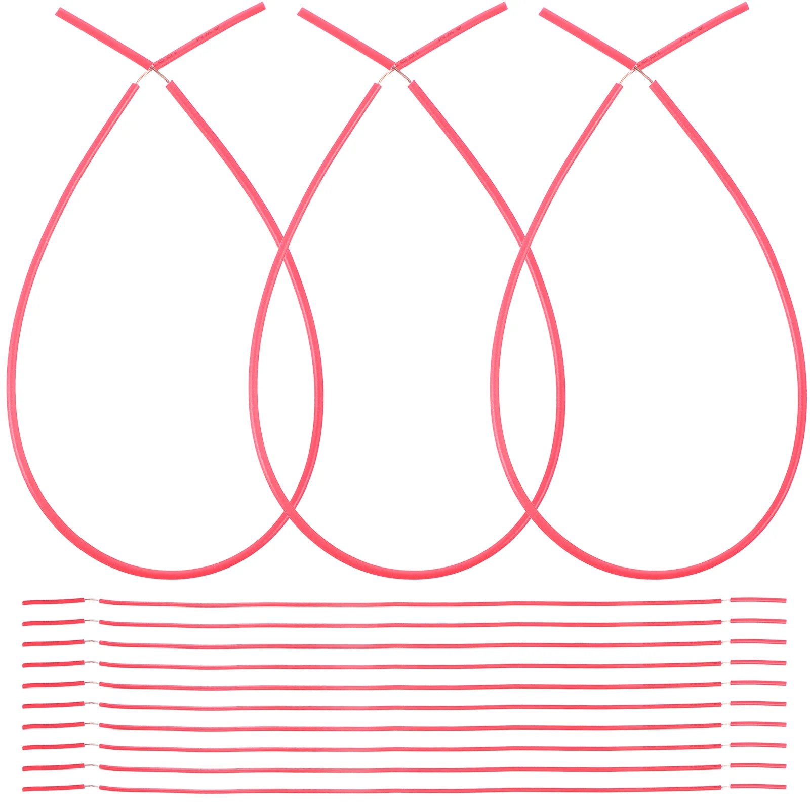 

100 шт., медные лабораторные провода