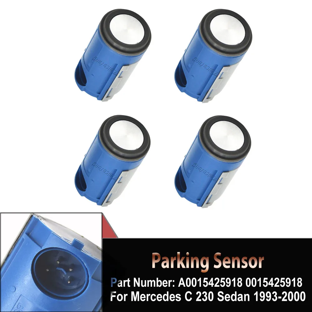 

4pcs New PDC Parking Sensor Fits For Mercedes Benz W208 C208 A208 W463 W638 W210 A0015425918