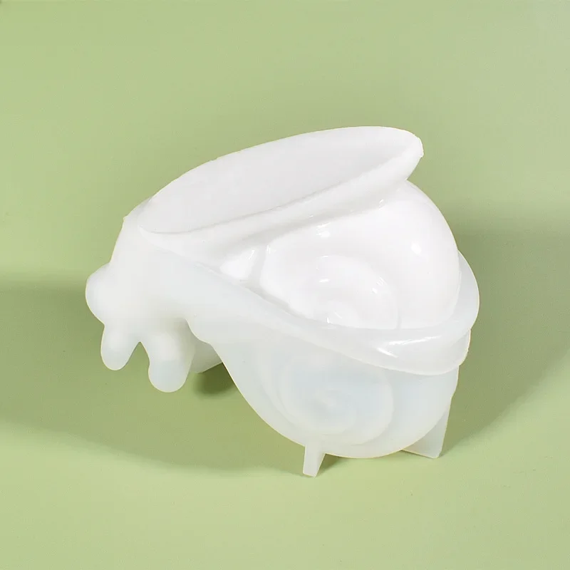 DIY Crystal Epoxy Resin Mold Snail Small Animal Mold Silicone Molds Casting Molds Snail Making Plaster Mould Home Decor Ornament