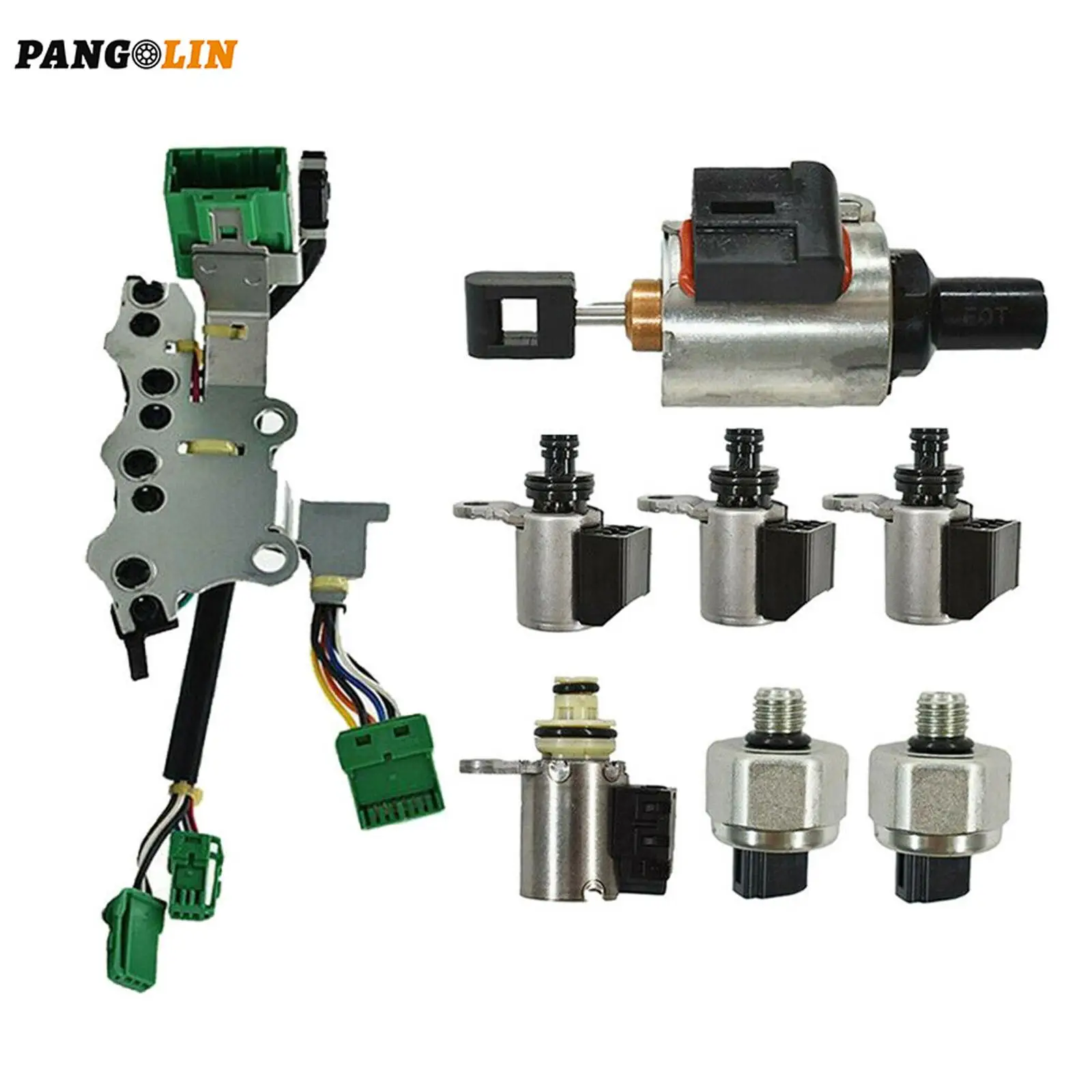 33446 JF011 JF011E RE0F10A F1CJA CVT Transmission Valve Body Solenoids Kit for Nissan Altima