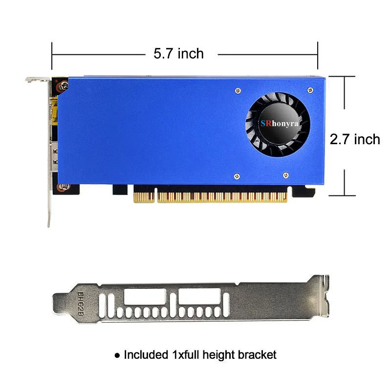 SONGREY GTX 1650 1050Ti 1050 GT 1030 RX550 4GB Low Profile