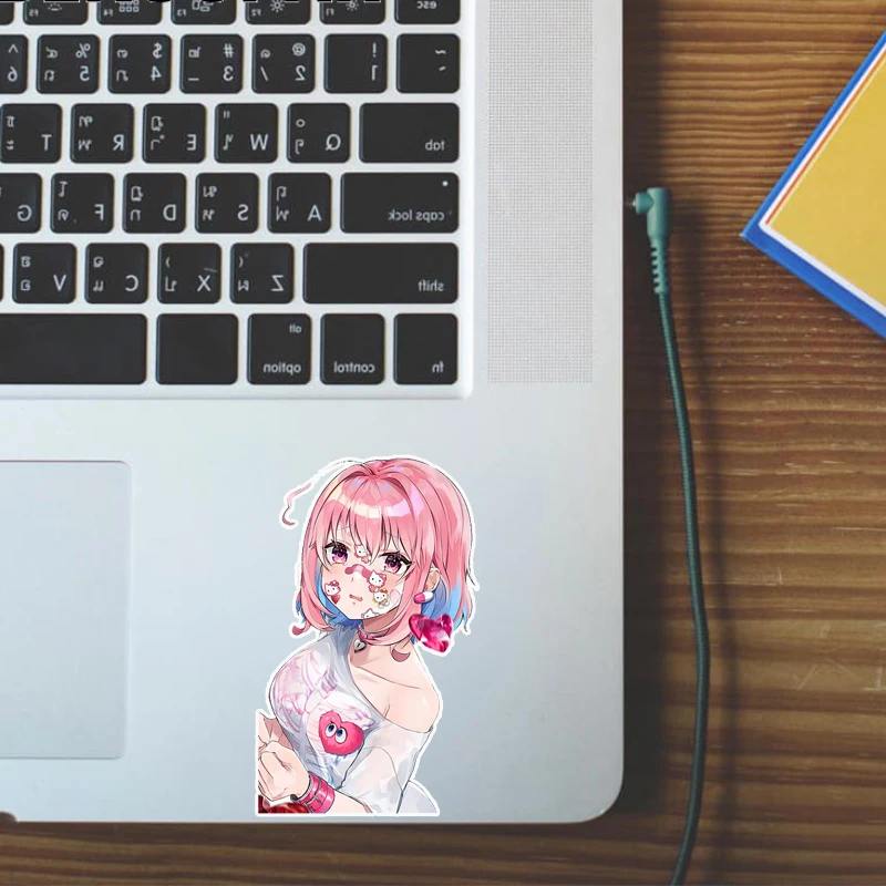 Ϳ ִϸ̼ ҳ yumami Riamu ڵ ƼĿ   PVC ڵ â Ʈũ , Ʈ Į ڵ ׼
