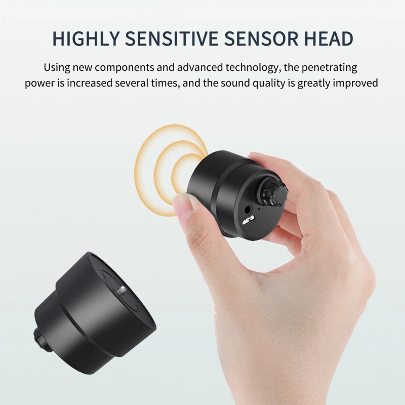 Pipe Blockage Detector Wall Pipe Leakage Listening Microphone