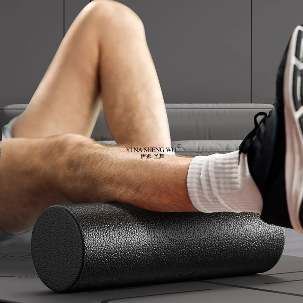 EPP Yoga Foam Roller Fitness Portable Pilates Body Exercises Gym for Leg/Arm/Back/Feet Pain Self-Myofascial Treatment Tool Pink 2