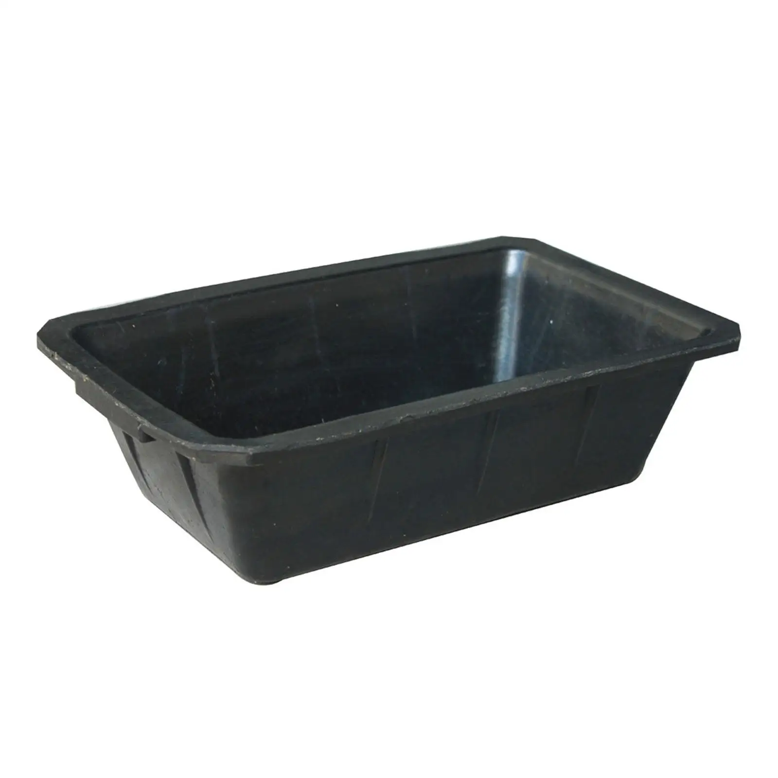 Rubber feed Pan Horse feed Bucket Trough Rectangle Basin Animal Feeding Bowl Dog Food Water Bowl for Easy to Clean