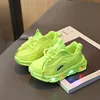 New LED Children Glowing Shoes Baby Luminous Sneakers Boys Lighting Running Shoes Kids Breathable Mesh Sneakers Size 21-30 1